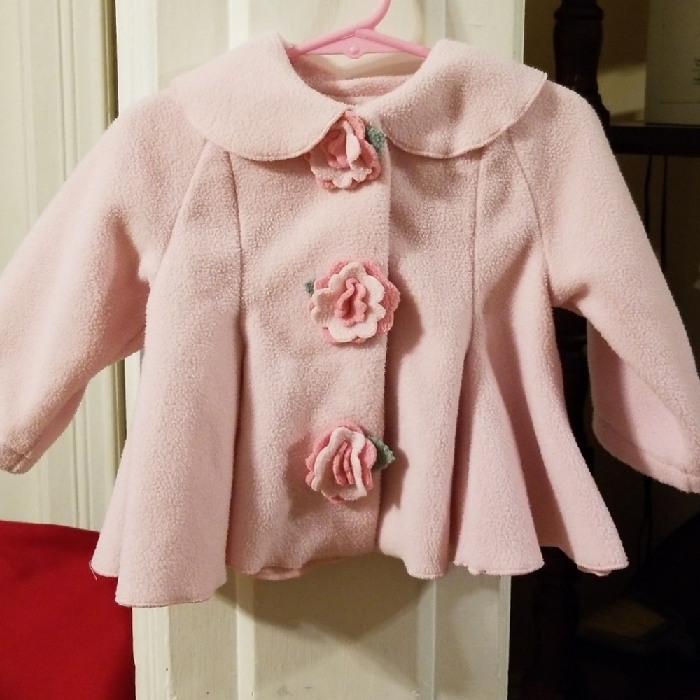 Girls Size 18M Pink Coat